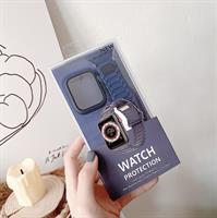 רצועת סיליקון משולבת מגן היקפי ל- Apple Watch Series 10 בקוטר 42mm