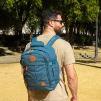 תיק עליה למטוס CABIN MAX METZ 24L PETROL BLUE 40x30x20