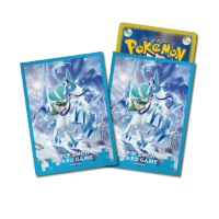 Ice Rider Calyrex Deck Protector sleeves for Pokemon 65ct סליבים לשמירה על קלפים 65 יחידות