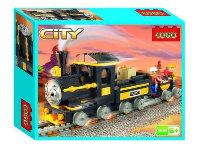 קוגו - משחק הרכבה רכבת סיטי 209 חל'-COGO 4100
