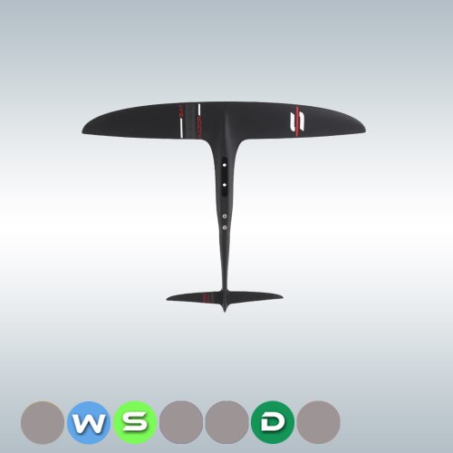 Glider Blackbird Razor 847-360 784cm² / AR 9.20 - Modular Backtail