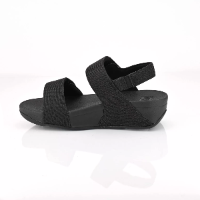 FITFLOP סנדלי פלטפורמה LULU GA2-090-01 צבע שחור | פיטפלופ