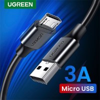 כבל Ugreen Micro USB PVC Black 1.5M