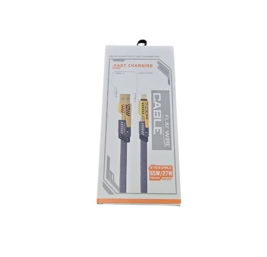 2 כניסות ל 2 יציאות: כבל איפון או TYPE C מתחלף לכניסת usb או TYPE c- כבל מהיר  65w
