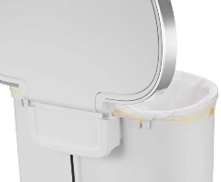 פח אשפה Eko Hanna EK6221 55L עם דוושה ופתיחה חלקה לשימוש יומי