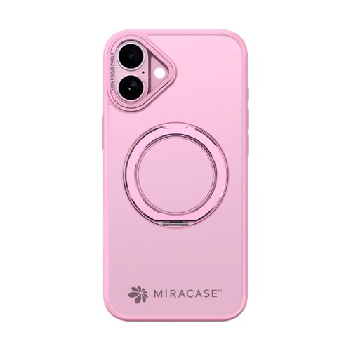 כיסוי ורוד עבור Miracase Miraring iPhone 16