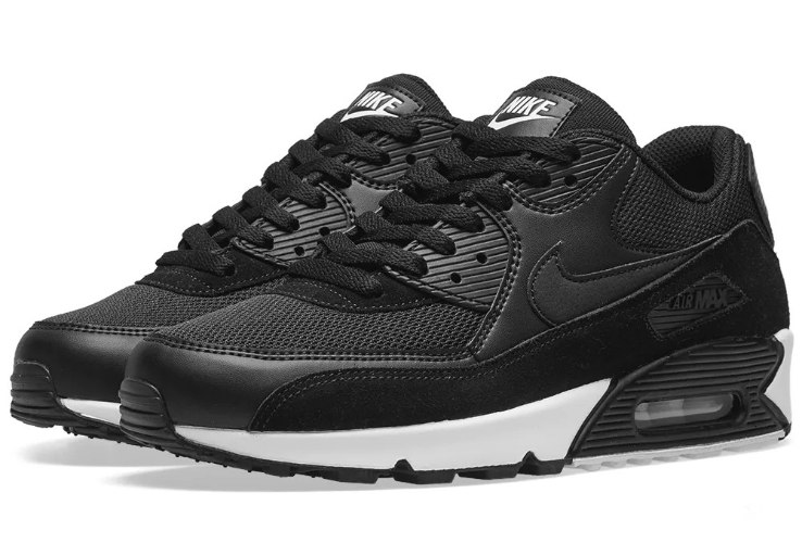נעלי נייק Nike Air Max 90 שחור לבן