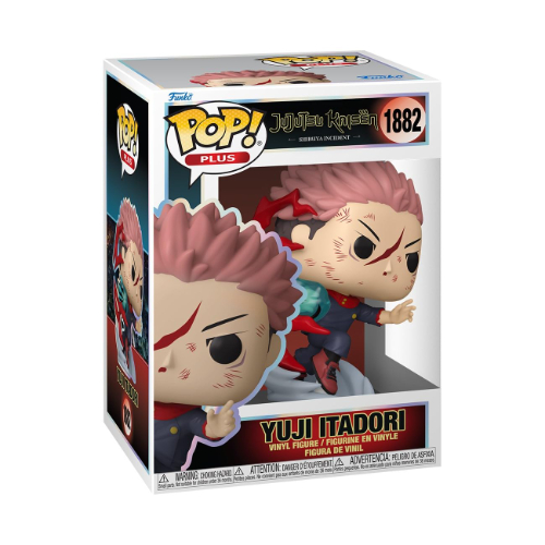 פופ  יוג'י איטאדורי מהסדרה ג'וג'וטסו קאיזן -  Funko Pop Vinyl Jujutsu Kaisen Yuji Itadori #1882