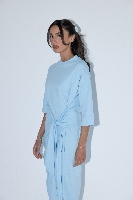 שמלת איירה תכלת