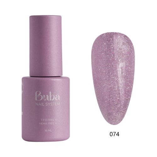 לק ג׳ל בובה Buba HEMA FREE גוון 074