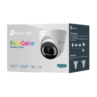 מצלמת כיפה Vigi S455 5MP – קופסת אריזה בצבעי לבן ואפור המציגה את המצלמה עם פרטי התכונות