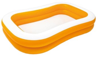 בריכה מתנפחת לילדים צהובה 229X152X48 סמ 57181 מבית INTEX