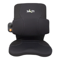 מושב ומשענת תמיכה ד''ר גב DR GAV AIR SUPPORT SEAT CUSHION