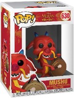 בובת פופ Disney: Mulan - Mushu w/Gong POP Funko