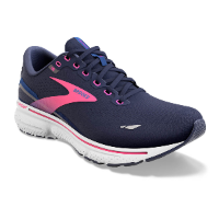 נעלי ריצה נשים Ghost 15 1B BROOKS צבע כחול ורוד | BROOKS | ברוקס