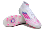 עם גרב - נעלי כדורגל אדידס Adidas F50 Elite FG לבן ורוד