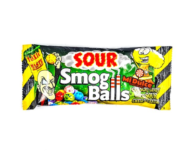 Sour Smog Balls ממתקים מידולסה עולם של מתוקים