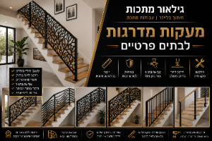מעקות בטיחות למדרגות