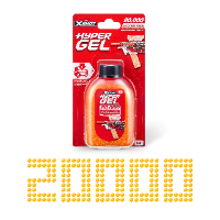 20,000 כדורי ג'ל בצבע אדום לשימוש רובי ואקדחי ג'ל - 20,000 gel balls