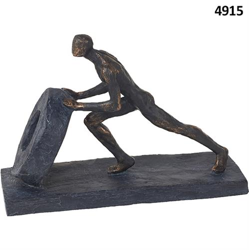 פסל אומנותי -"נחישות והתמדה" GRACIA GALLERY רוחב 33ס"מ, גובה 23ס"מ דגם 4915