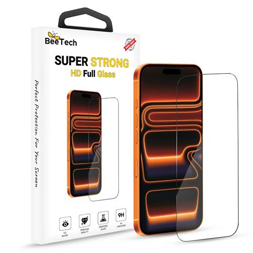 מגן מסך זכוכית מלאה BeeTech HD Super Strong ל- iPhone 17 Air
