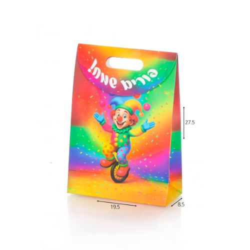 שקית מעטפה ליצן חד אופן 27.5*8.5*19.5 ס"מ