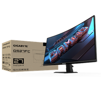 מסך גיימינג קעור Gigabyte GS27FC FHD VA 1MS HDR Ready 180Hz