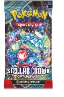 קלפי פוקימון מיני אלבום עם חבילה  Pokémon TCG: SV07 Stellar Crown Mini Portfolio