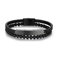 Greco bracelet black