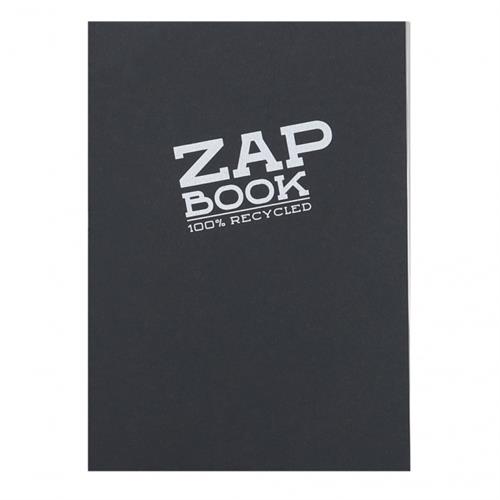 מחברת Zap Book מודבקת 160 דף 80 גרם A5 שחורה