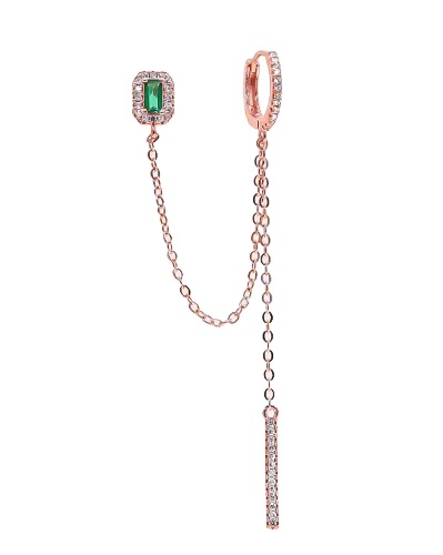 Atara Earrings Rose Gold
