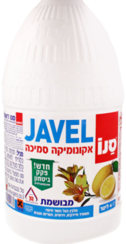 ג'אוול אקונומיקה 4 ליטר סמיך