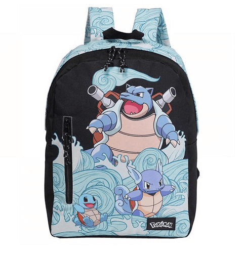 CYP Pokemon Backpack Squirtle Evolution תיק גב פוקימון 2 תאים סקווירטל