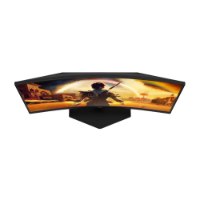 מסך גיימינג קעור 27 אינץ' Aoc C27G42FE – מסך שחור קעור מציג סצנה ממשחק ונראה מלמעלה