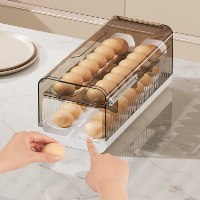 מתקן חדשני לאחסון ביצים במקרר ושליפה מהירה - EggBox Pro