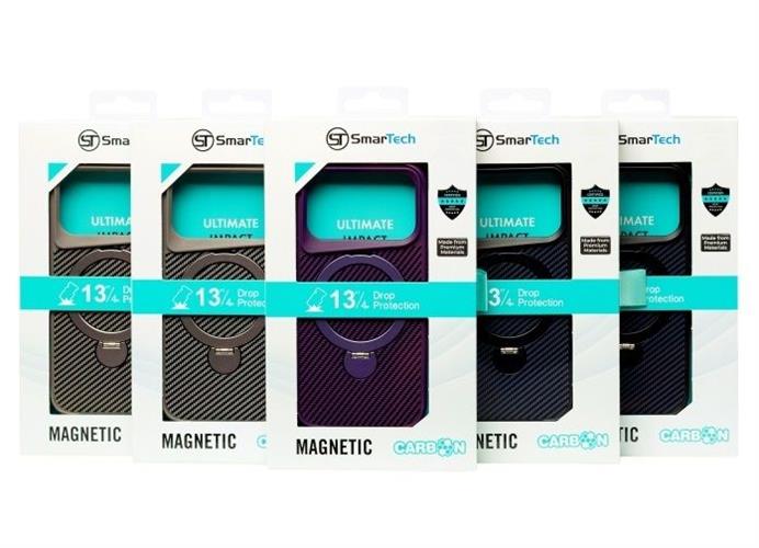 x5 מגן MAGNETIC CARBON לאייפון 16 פרו - חברת SmarTech