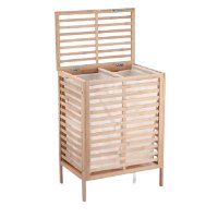 סל כביסה מחולק BAMBOO