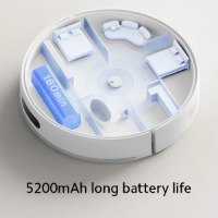 שואב שוטף רובוטי שיאומי דגם Xiaomi Robot Vacuum S40 בצבע לבן