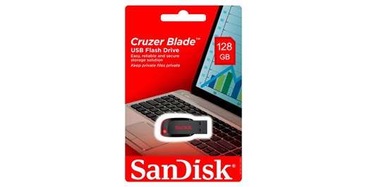 דיסק און קי Sandisk 128GB – אחסון נייד, מהיר ובטוח