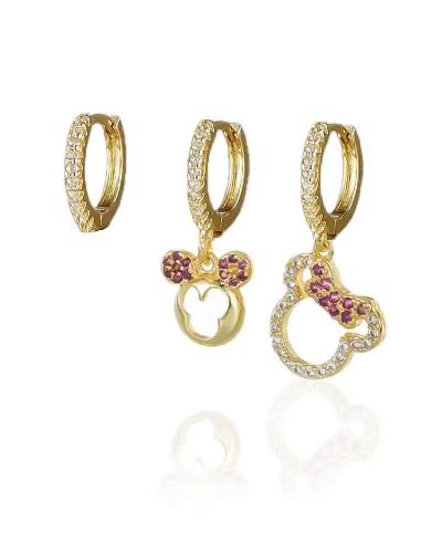 Mickey&Minnie Mouse Set Earrings