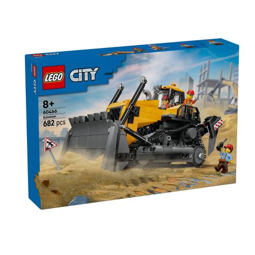 לגו סיטי - דחפור צהוב - 60466 LEGO