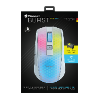 עכבר גיימינג ROCCAT BURST PRO AIR – לבן