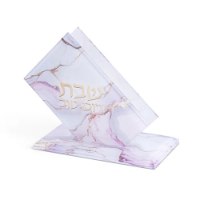 מחזיק גפרורים שיש ורוד