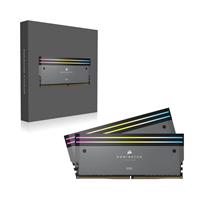 Corsair DDR5 64G (2x32G) 6000 CL30 Dominator Titanium RGB Grey
