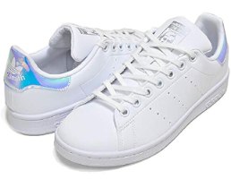 סניקרס אדידס Adidas Stan Smith לבן סגול ניאון