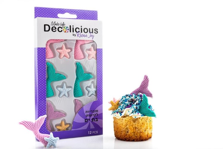 סוכריות לקישוט Decolicious דגם בת ים