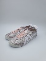 ASICS|אסיקס- Asics Onitsuka Tiger Mexico 66- אופנה נשים- כסוף לבן ורוד