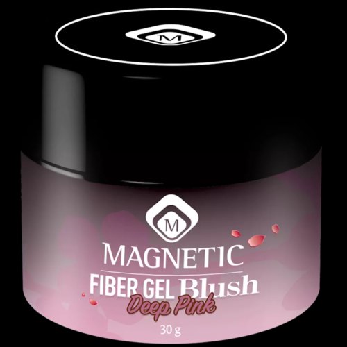Fiber Deep pink 30 gr מגנטיק - ג'ל בנייה וחיזוק