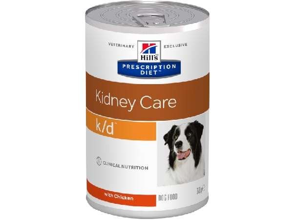 K/D Kidney care Wet Food in a box of 12 units of 345 g
