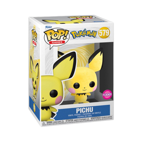 פופ פוקימון פיצ'ו - Funko POP! Pokemon Pichu Flocked #579